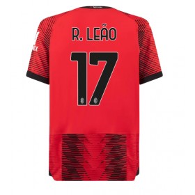 Herren Fußballbekleidung AC Milan Rafael Leao #17 Heimtrikot 2023-24 Kurzarm